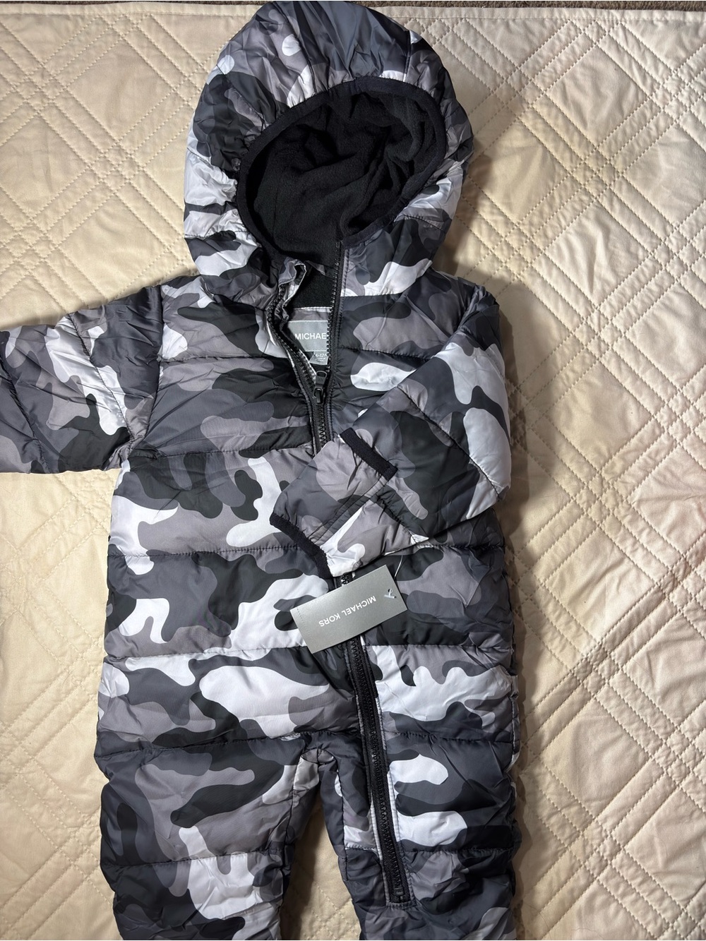 Michael Kors 6-12M Infant Hooded Snowsuit